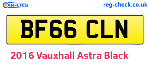 Black 2016 Vauxhall Astra (BF66CLN)
