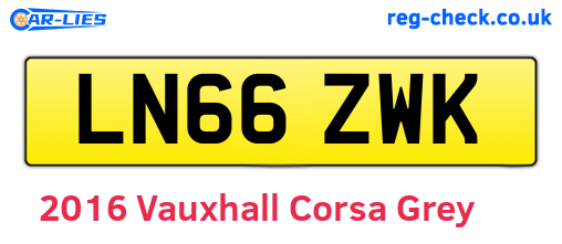 Grey 2016 Vauxhall Corsa (LN66ZWK)