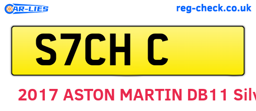 S7CHC are the vehicle registration plates.