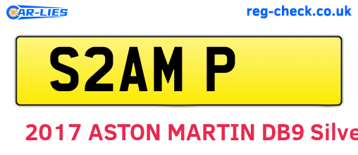 S2AMP are the vehicle registration plates.