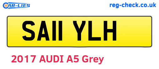 SA11YLH are the vehicle registration plates.