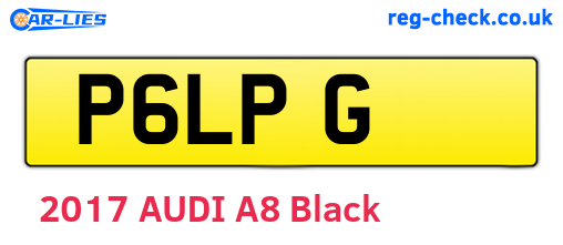 P6LPG are the vehicle registration plates.