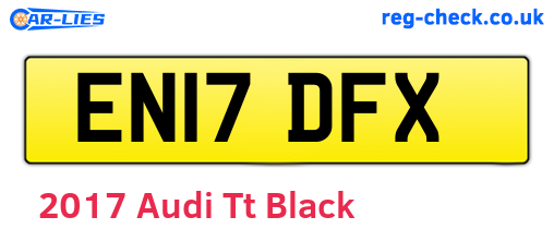 Black 2017 Audi Tt (EN17DFX)