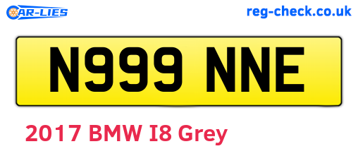 N999NNE are the vehicle registration plates.
