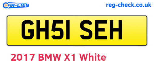 GH51SEH are the vehicle registration plates.