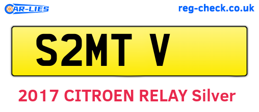 S2MTV are the vehicle registration plates.