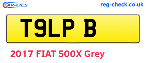 T9LPB are the vehicle registration plates.