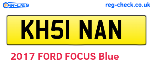 KH51NAN are the vehicle registration plates.