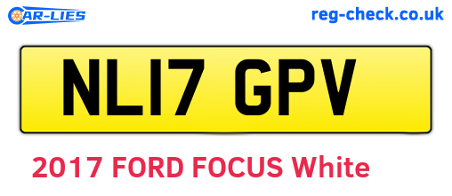 NL17GPV are the vehicle registration plates.