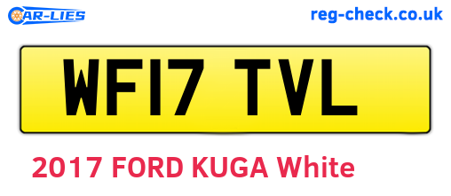 WF17TVL are the vehicle registration plates.