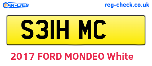 S31HMC are the vehicle registration plates.
