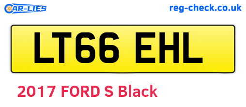 LT66EHL are the vehicle registration plates.