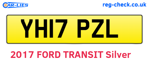 YH17PZL are the vehicle registration plates.