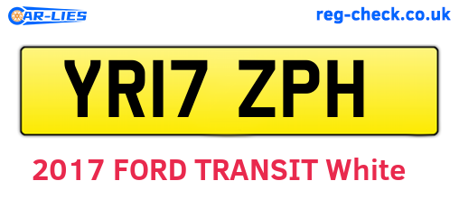YR17ZPH are the vehicle registration plates.