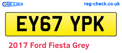 Grey 2017 Ford Fiesta (EY67YPK)