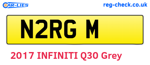N2RGM are the vehicle registration plates.