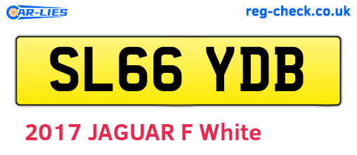 SL66YDB are the vehicle registration plates.