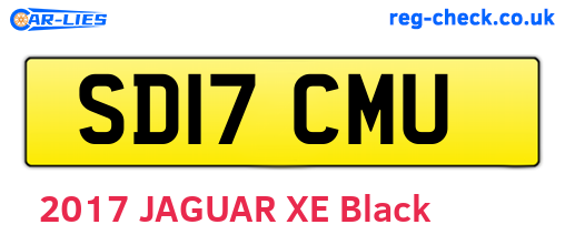 SD17CMU are the vehicle registration plates.