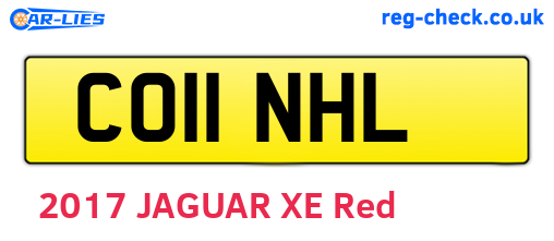 CO11NHL are the vehicle registration plates.