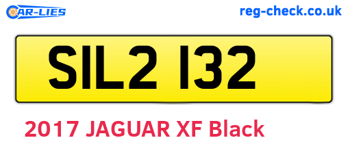SIL2132 are the vehicle registration plates.