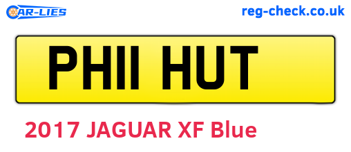PH11HUT are the vehicle registration plates.