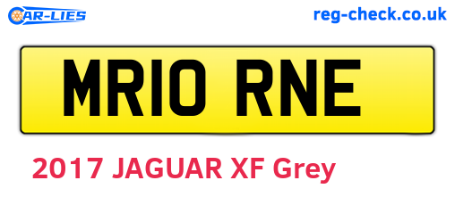 MR10RNE are the vehicle registration plates.