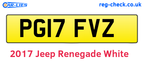 White 2017 Jeep Renegade (PG17FVZ)