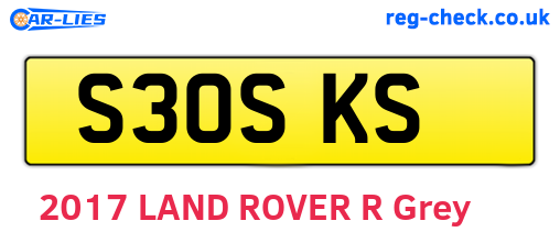 S30SKS are the vehicle registration plates.