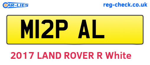 M12PAL are the vehicle registration plates.