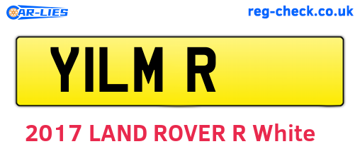 Y1LMR are the vehicle registration plates.