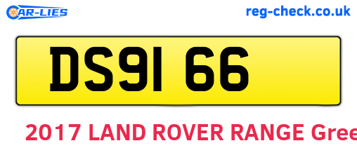 DS9166 are the vehicle registration plates.