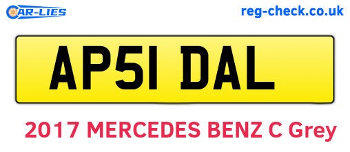 AP51DAL are the vehicle registration plates.