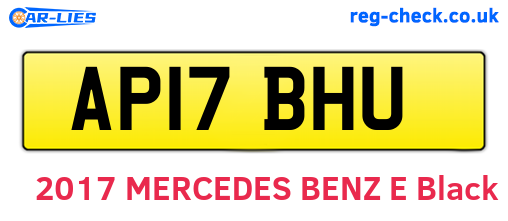 AP17BHU are the vehicle registration plates.