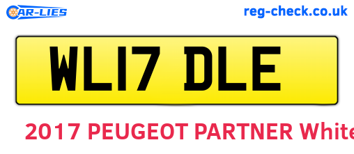 WL17DLE are the vehicle registration plates.