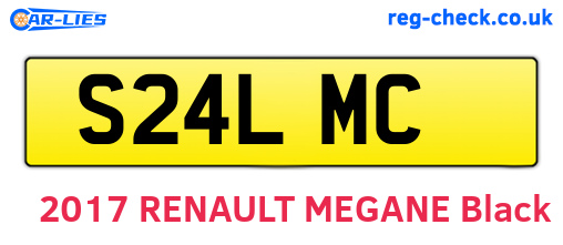 S24LMC are the vehicle registration plates.