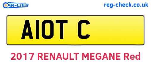 A1OTC are the vehicle registration plates.