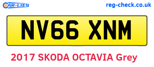 NV66XNM are the vehicle registration plates.