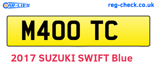 M40OTC are the vehicle registration plates.