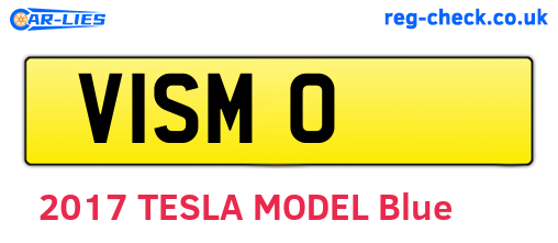 V1SMO are the vehicle registration plates.