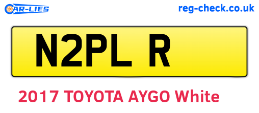 N2PLR are the vehicle registration plates.