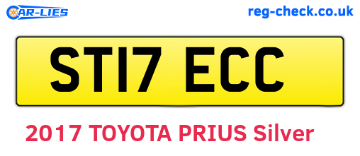 ST17ECC are the vehicle registration plates.