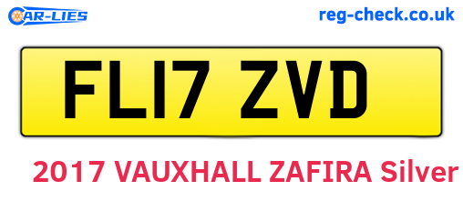 FL17ZVD are the vehicle registration plates.