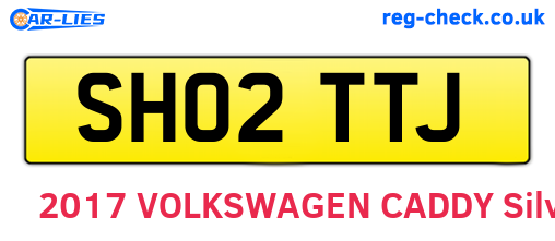SH02TTJ are the vehicle registration plates.