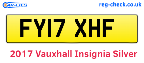 Silver 2017 Vauxhall Insignia (FY17XHF)