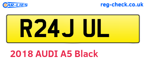 R24JUL are the vehicle registration plates.