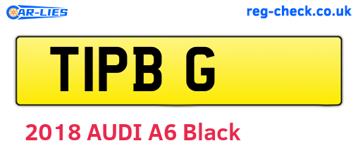 T1PBG are the vehicle registration plates.