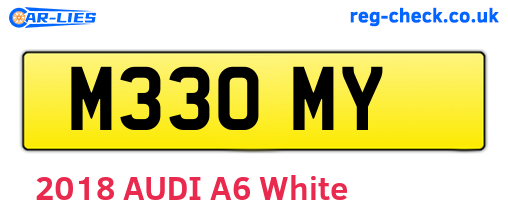 M33OMY are the vehicle registration plates.