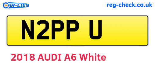 N2PPU are the vehicle registration plates.