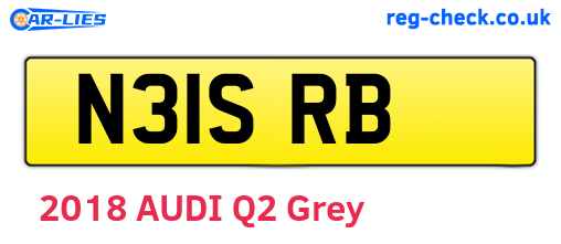 N31SRB are the vehicle registration plates.
