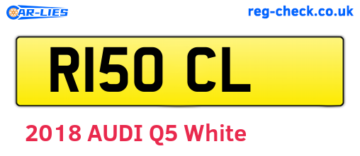 R15OCL are the vehicle registration plates.